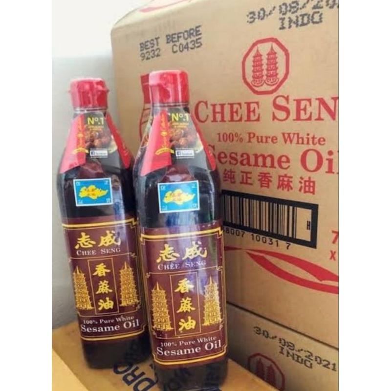 

Minyak wijen Chee Seng kartonan 12x750ml