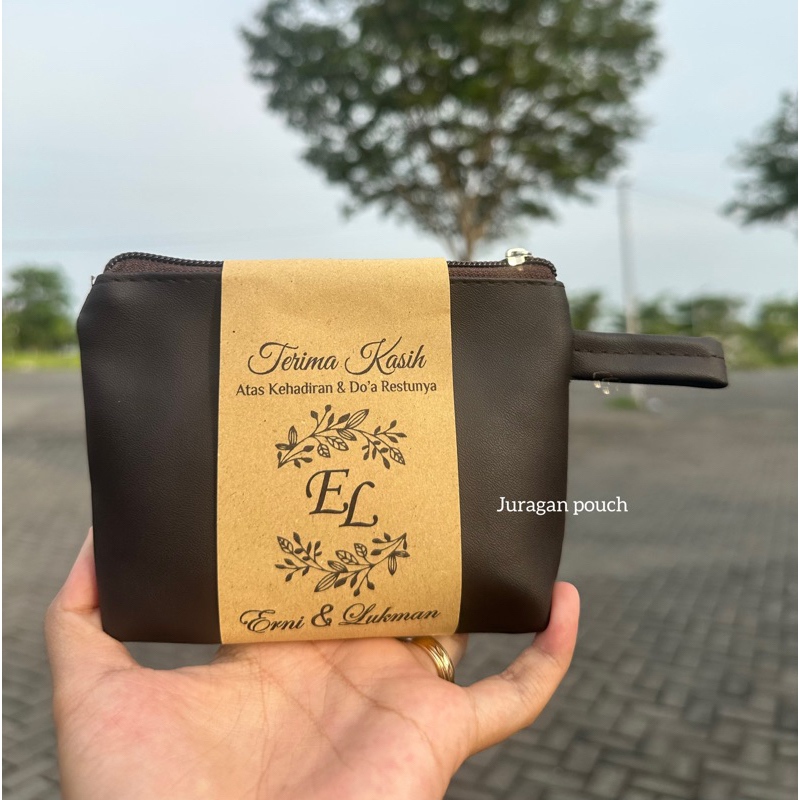 (minimal order 100)POUCH VINIL KULIT SINTETIS pouch koin mini pouch kulit sintetis souvenir card hol