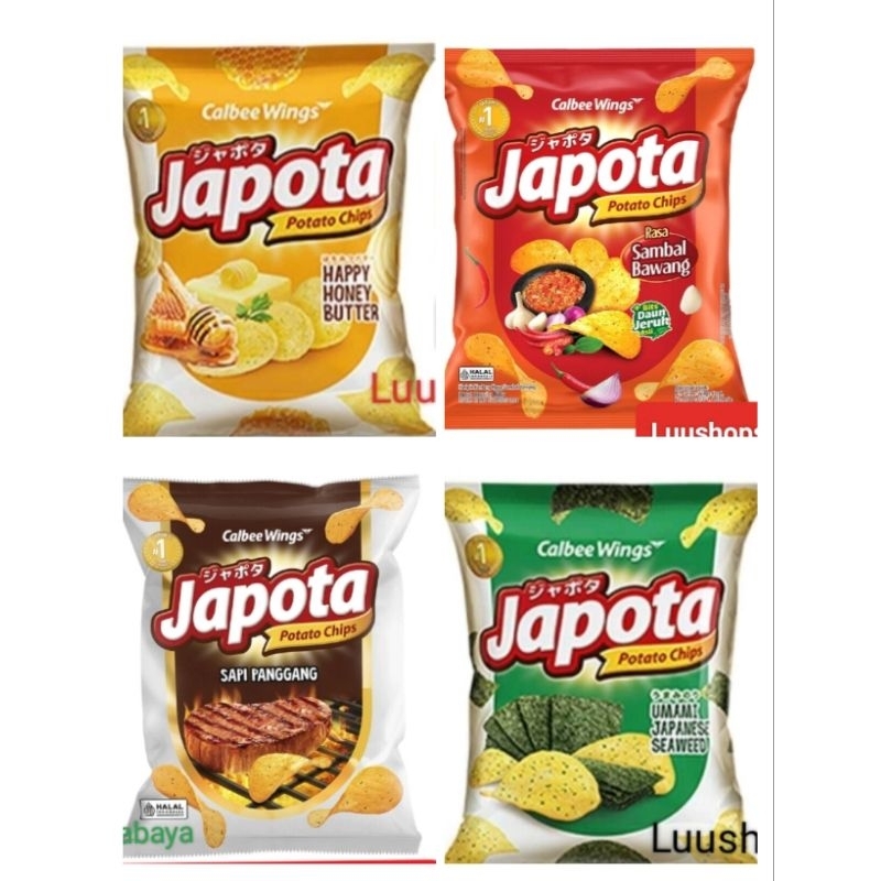 

Japota Keripik Kentang Gurih 68gr