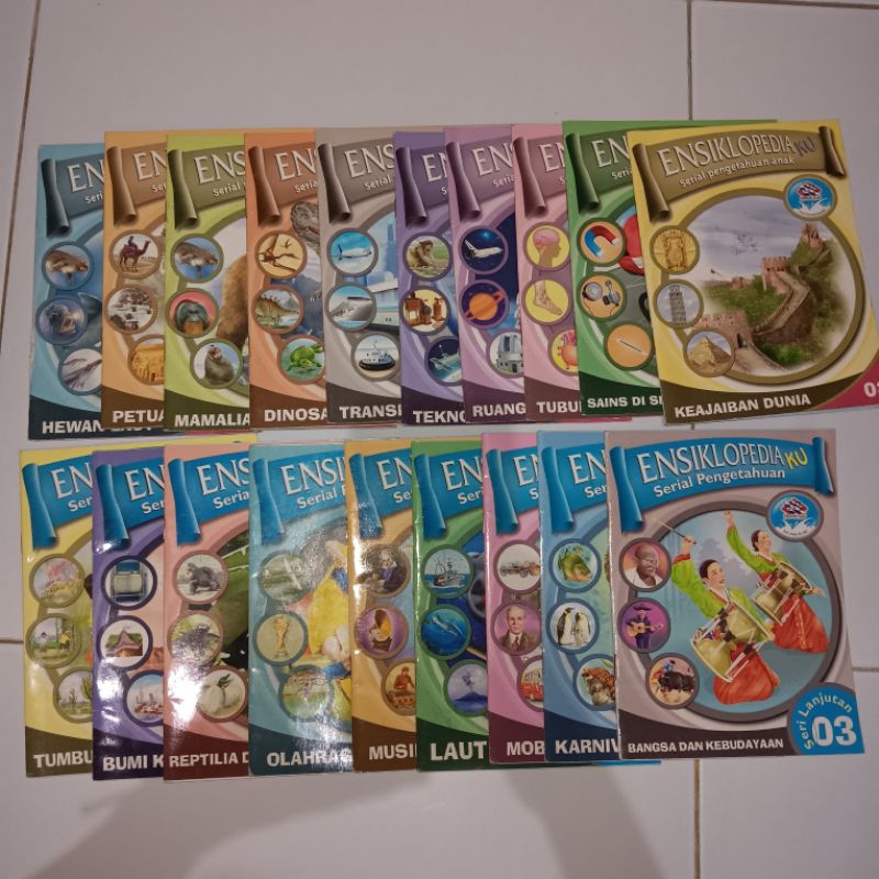 [preloved] Buku Ensiklopedia Ku serial pengetahuan anak - anak