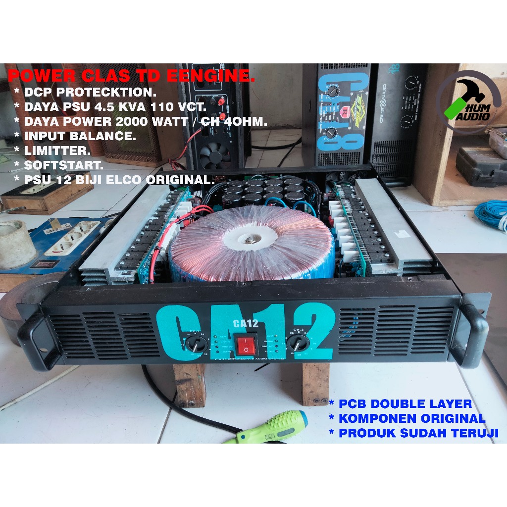 POWER SIAP PAKAI CLAS TD EENGINE HD 2000