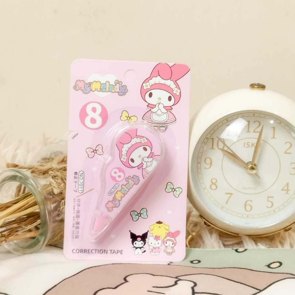 

Correction Tape Sanrio / Hello Kitty/ Pompompurin/ Kuromi / Mymelody