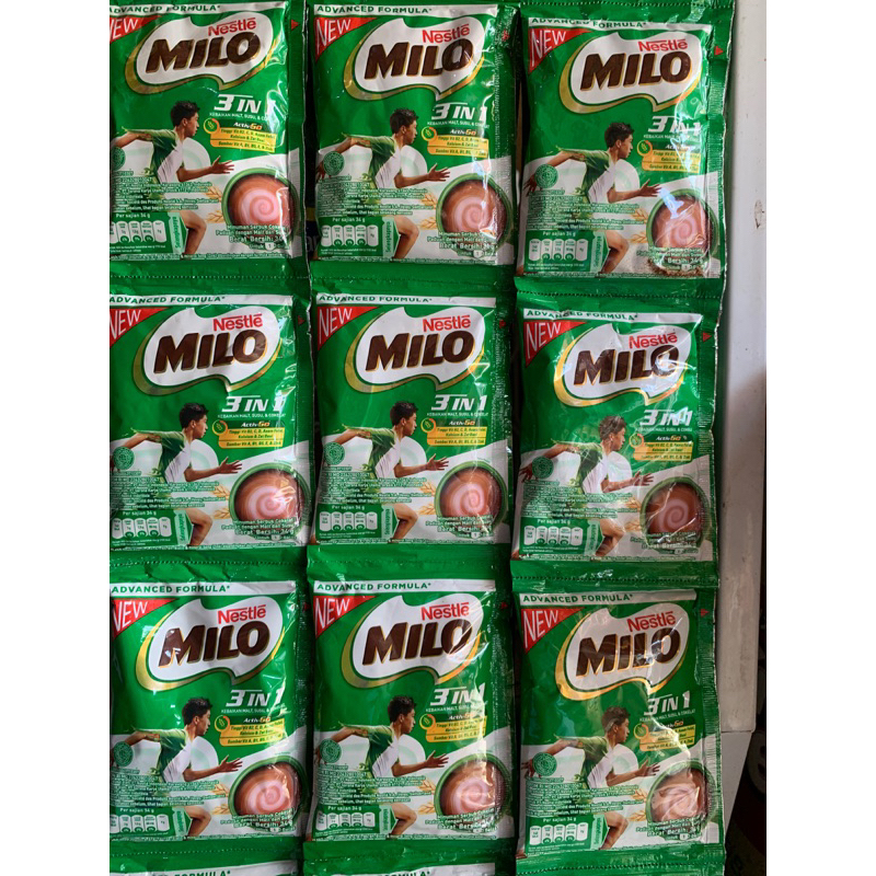 

SUSU MILO 3 IN 1 SACHET 34 GRAM