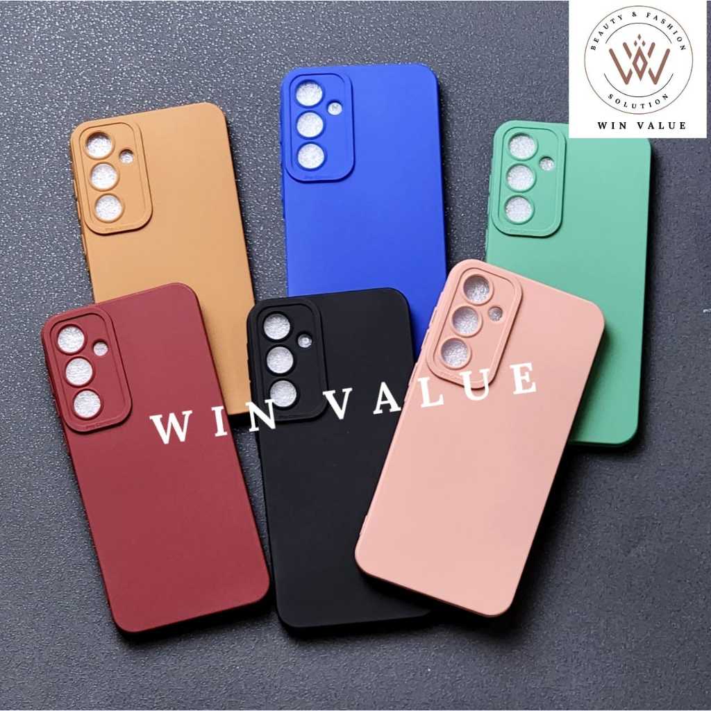 Samsung A15 5G LTE Samsung A25 5G Case Pro Kamera Softcase Black Matte Case Samsung A15 5G LTE Samsu