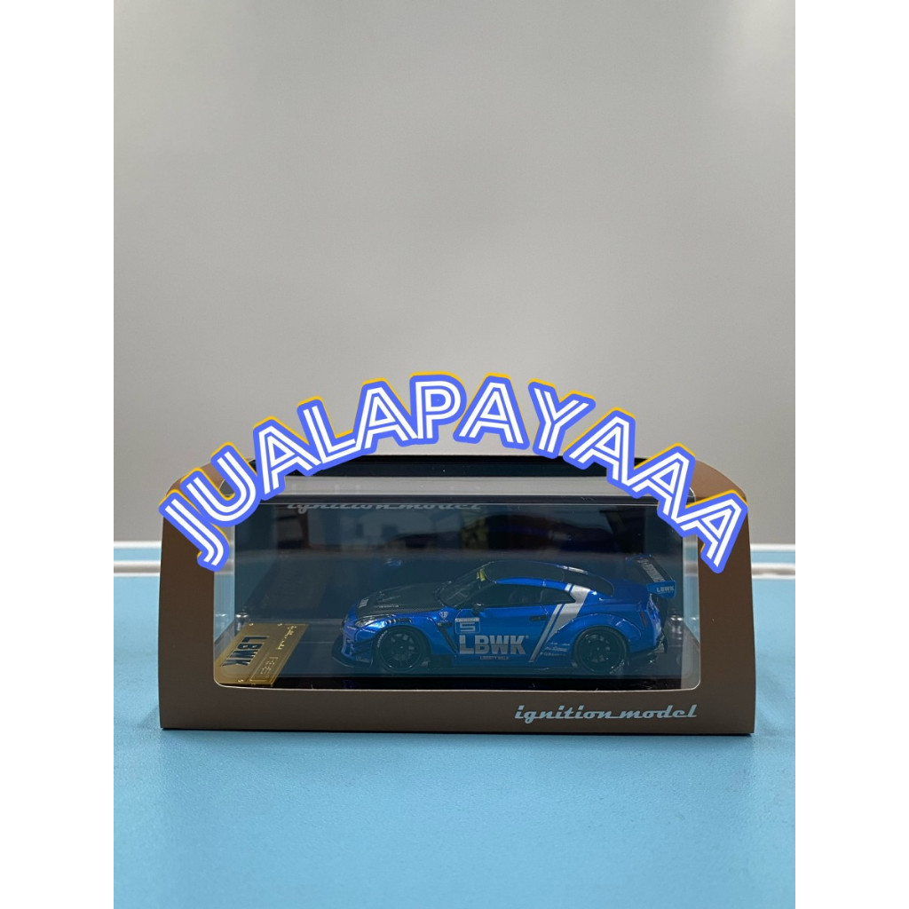 IGNITION MODEL RESIN R35 LBWK BLUE IGNITION MODEL LBWK R35 BLUE RESIN