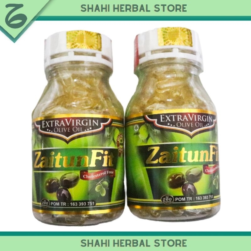 Zaitunfit Minyak Zaitun Kapsul Untuk Diminum Asli  - Kapsul Minyak Zaitun Murni