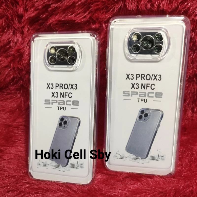 SoftCase Clear POCO X3/X3 Pro/X3 NFC Casing Transparan TPU