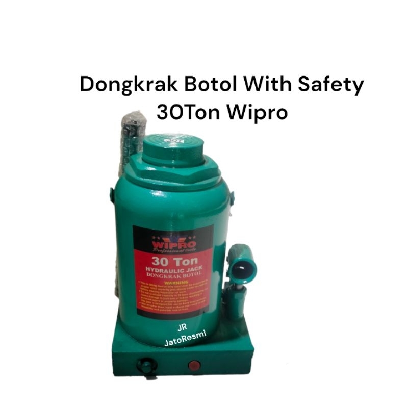 Dongkrak Botol With Safety 30Ton Wipro