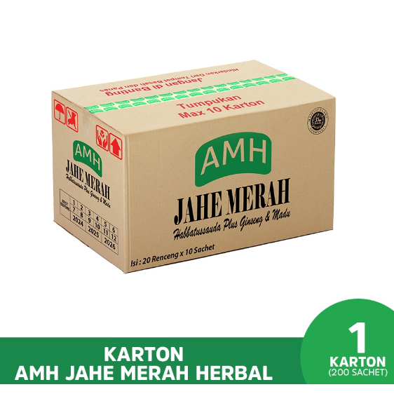 

[1karton] Jahe AMH Jahe Merah Jahe Susu Per 1 DUS 200 sachet