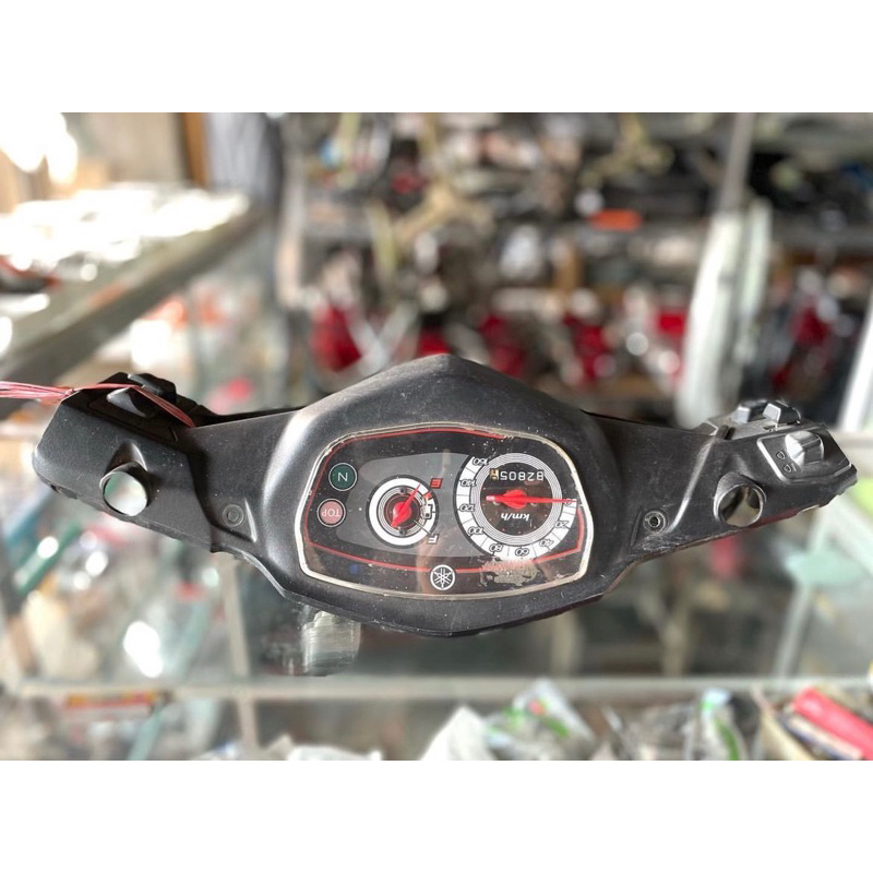 Speedometer Vega Zr set batok belakang ori copotan