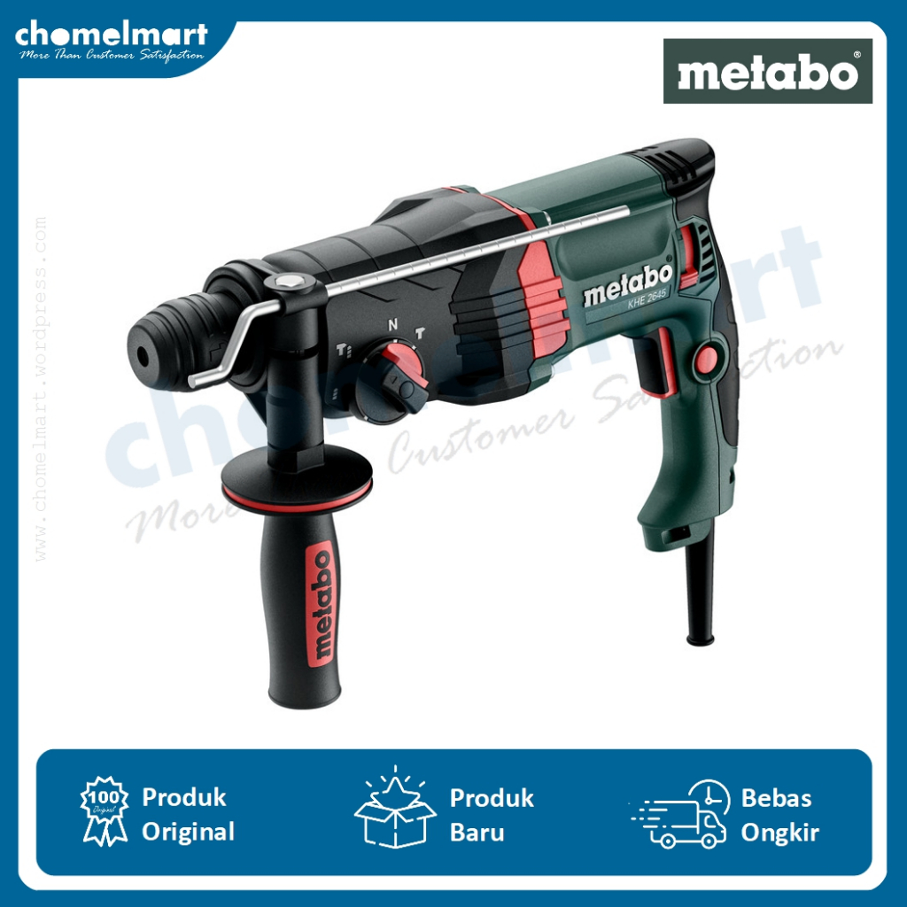 Metabo Bor Listrik Hammer Kombinasi 26Mm Khe2645 Cpl601710500 10474670