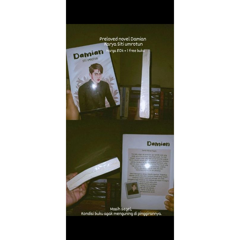 NOVEL DAMIAN KARYA SITI UMROTUN