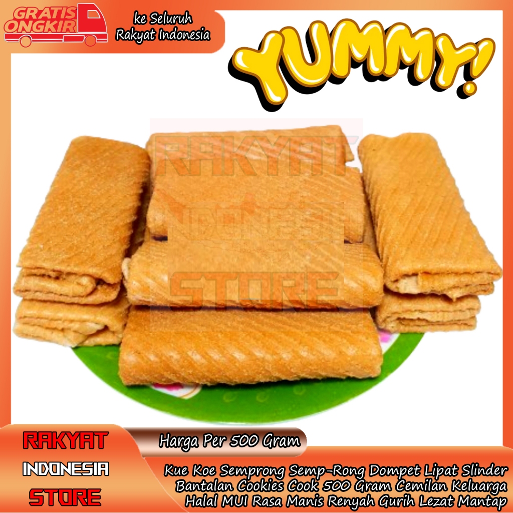 

Wijen Dompet Lipat Kue Kering Jadul Roti Semprong Makanan Ringan Camilan Praktis Oleh-Oleh Lebaran Gurih Crispy Cemilan Jaman Dulu Enak Semp Rong Bantalan Cookies Cook 500gram Gram Rasa Asin Manis Snack Ciki Jajajan Pilus Vilus Snacky RDS4