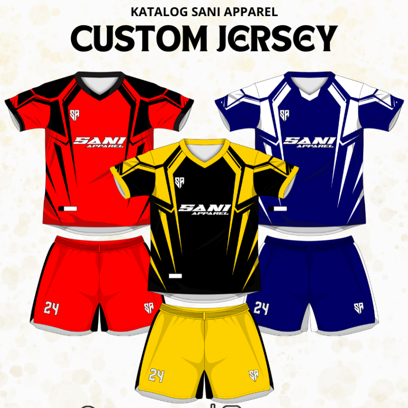 Jersey volly full printing