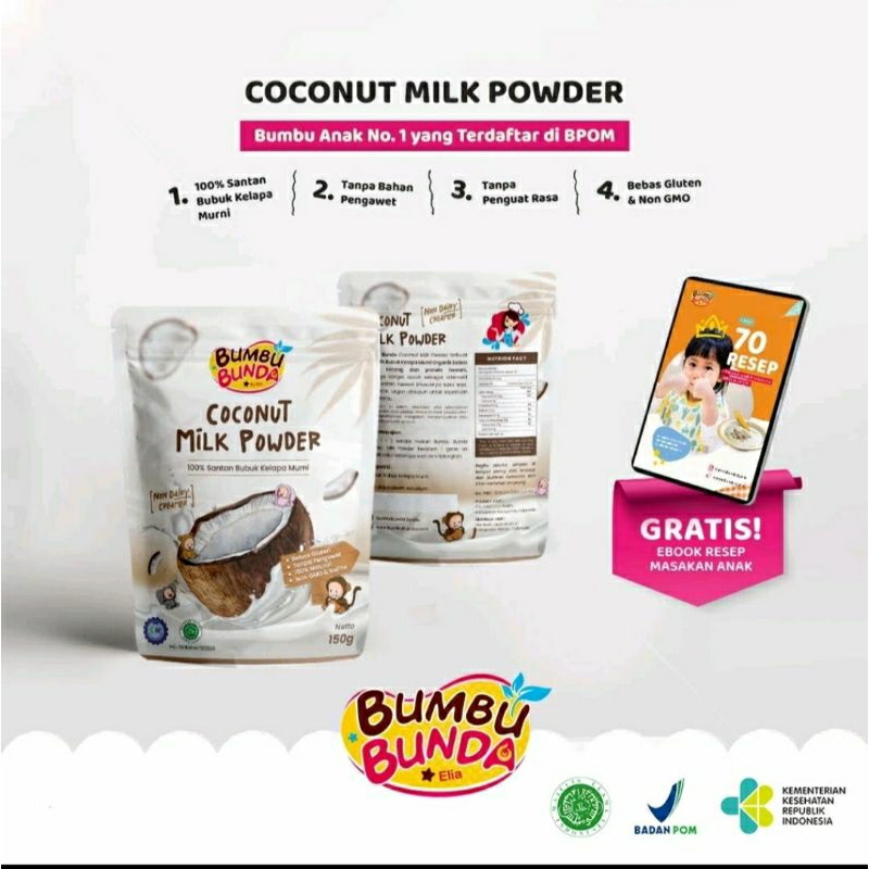 

coconut milk powder | bumbu bundaa