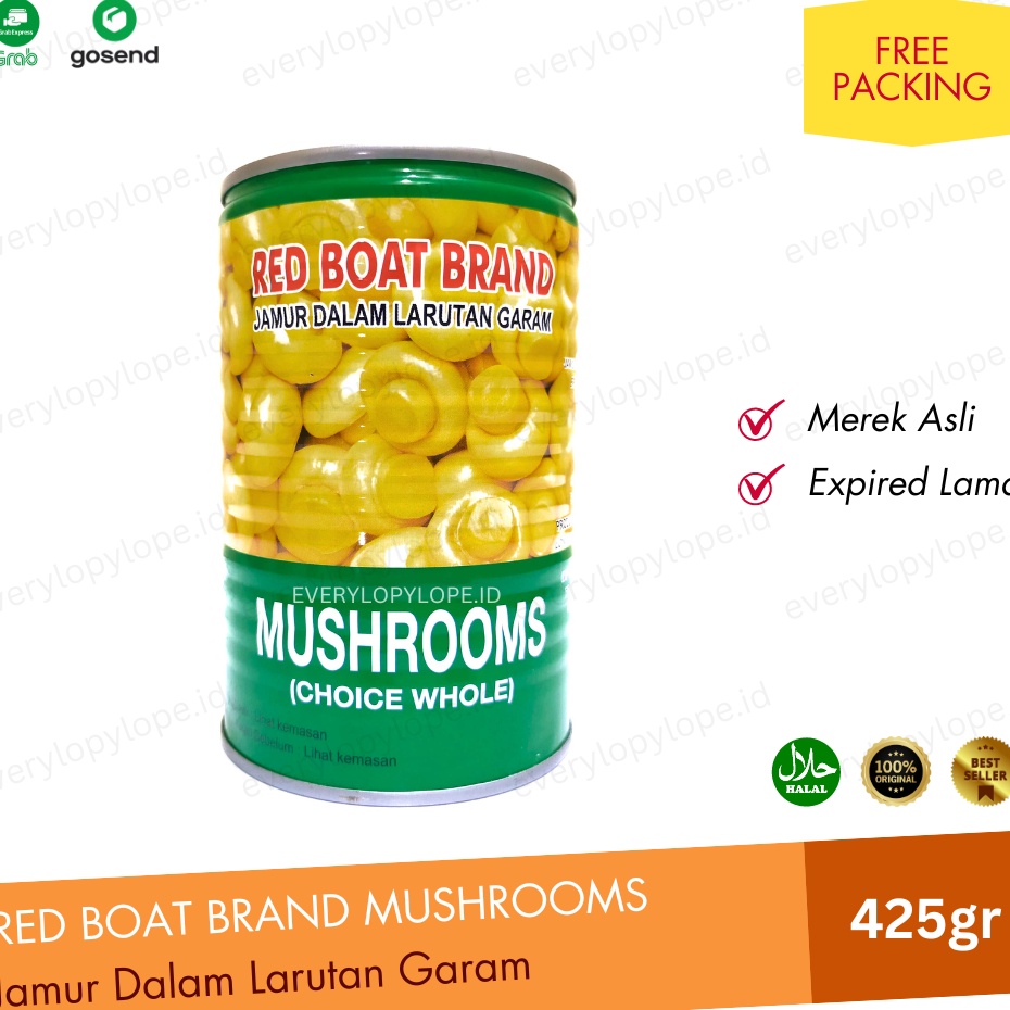 

Best Produk RPFSW Jamur Kancing Kaleng Red Boat Brand 425gr Moku Mushrooms Champignons V42 Ready