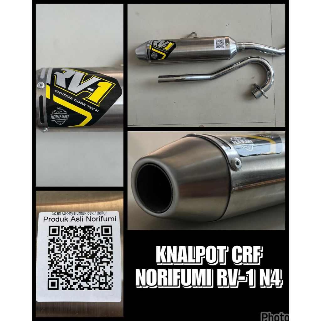 Knalpot NORIFUMI RV1 N4 Original - CRF