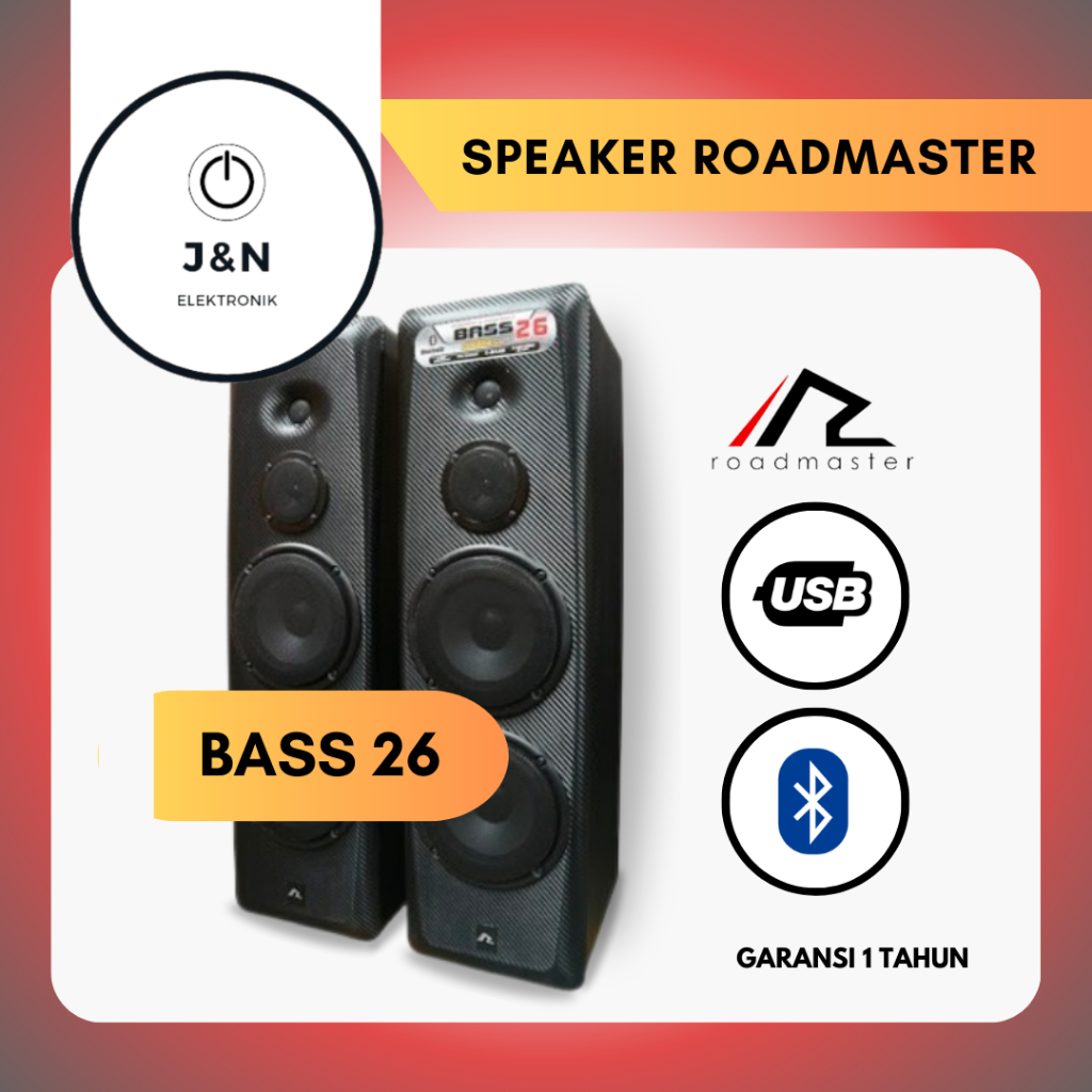 SPEAKER AKTIF ROADMASTER BASS 26