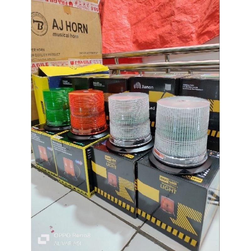 LAMPU ROTARI XENON MODEL SERI H upgrade premium 12-48v
