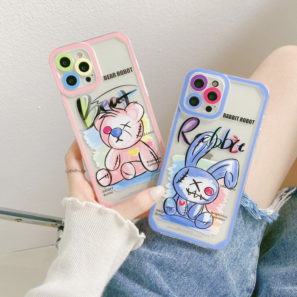 (PC32) Case Bening Protection Camera For Type Oppo A57 Terbaru A77s 2022 Oppo A17 A17K A5 2020 Reno 