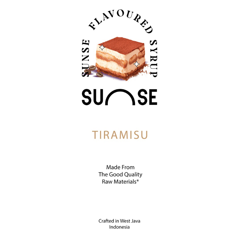 

Syrup Tiramisu 1Liter Sunse / Sirup Rasa Kue Tiramisu