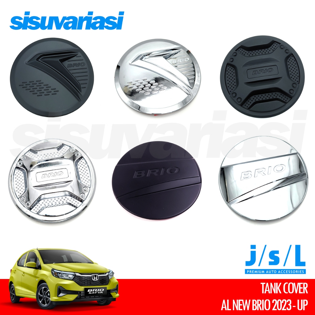 Honda Brio 2023 2024 Aksesoris Garnish Tank Cover Tutup Tangki Bensin