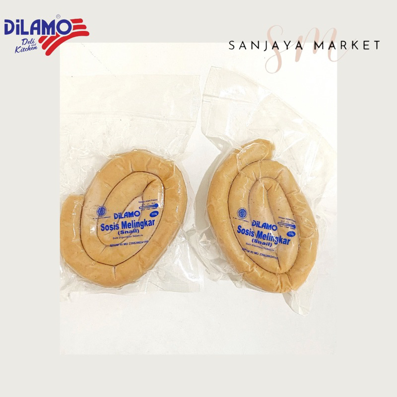 

DILAMO SOSIS MELINGKAR LINGKAR SNAIL SAUSAGE 250GR