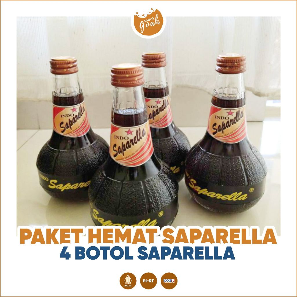 

PAKET HEMAT MINUMAN MANIS SAPARELLA 4PCS