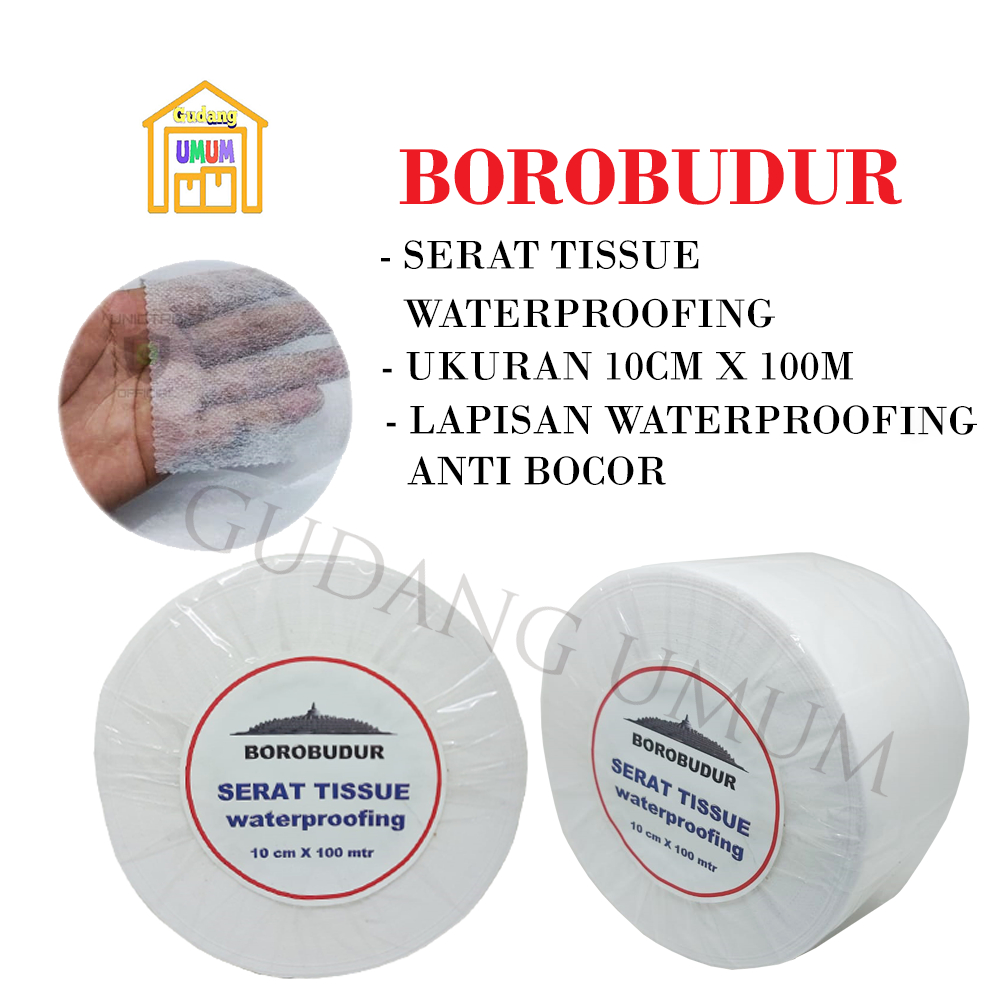 Serat Tissue Aquaproof Fiberglass Serat Roll Tissue Anti Bocor