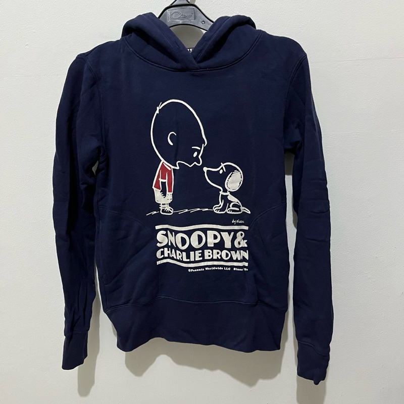 Uniqlo - Hoddie Sweater Navy Blue Snoopy S