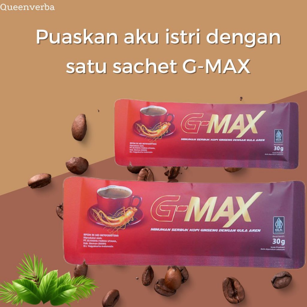 

Kopi G-MAX COFFEE Minuman Penambah Pembesar Mr P Permanen Penambah Ukuran Vitalitas Pria Alami BPOM Harga untuk 1 sachet kopi