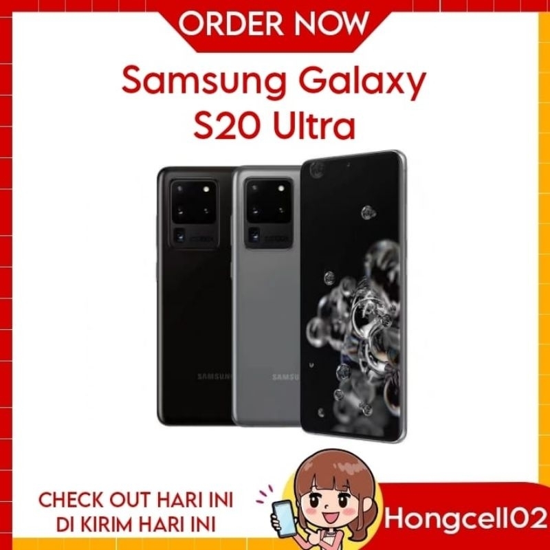 [SINYAL PERMANEN]Samsung Galaxy S20 ULTRA 5G 12GB/128GB SECOND ORIGINAL LIKE NEW