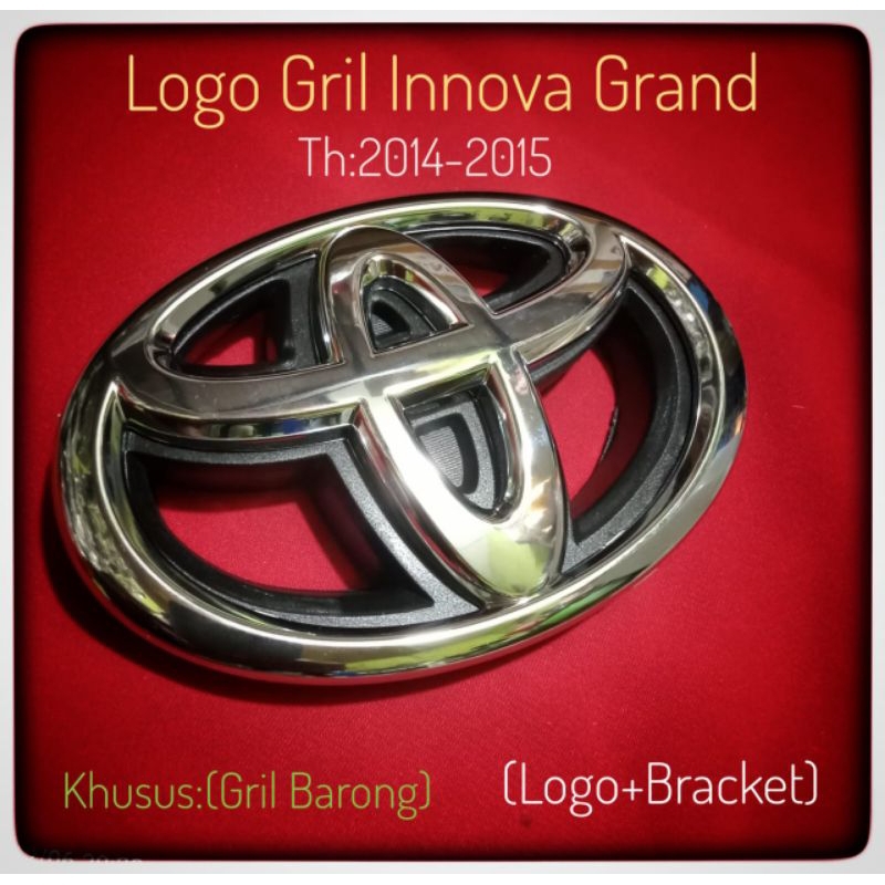 Logo Innova Grand 2014-2015 Grill Logo Innova Barong Logo Grill Innova