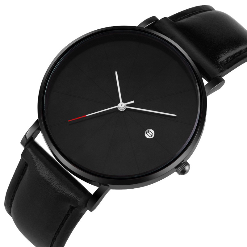 Jam Tangan Pria Original Elegan Model Terbaru 2024 Dial Tipis Trendi Kekinian Luminous