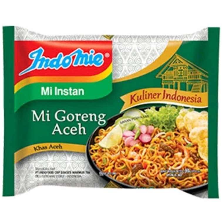 

Indomie Mie Instan Goreng Aceh 90Gr