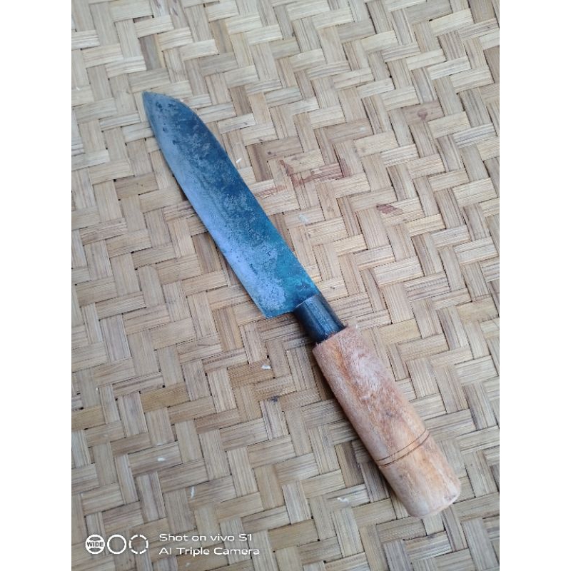 pisau baja pande lokal kudus pisau baja tajam pisau dapur