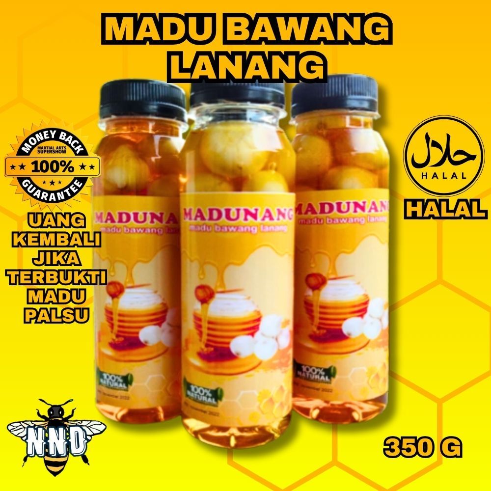

Madunang Madu Bawang Lanang 350g Penambah Stamina Pria