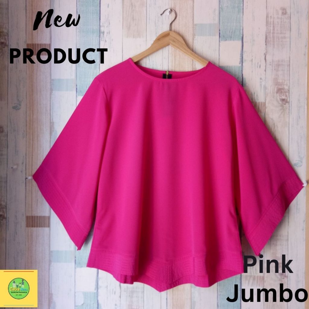Atasan Jumbo Sifon Perempuan Wanita Cewek Cewe Ibu Ibu