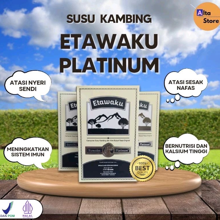 

Etawaku Platinum Susu Kambing Etawa Murni Banjarmasin HALAH BPOM