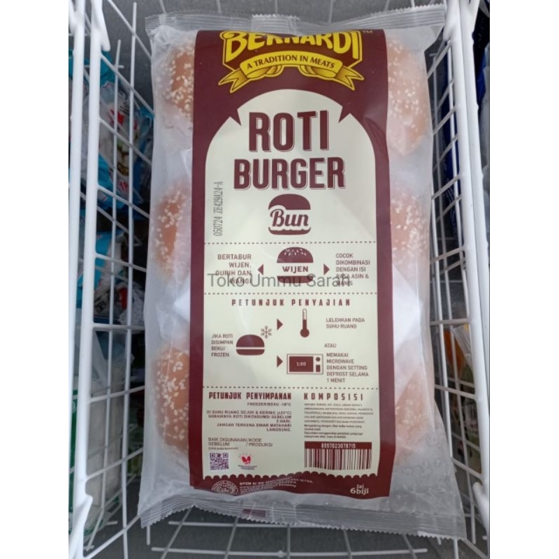 

Bernardi Bun burger Roti Burger