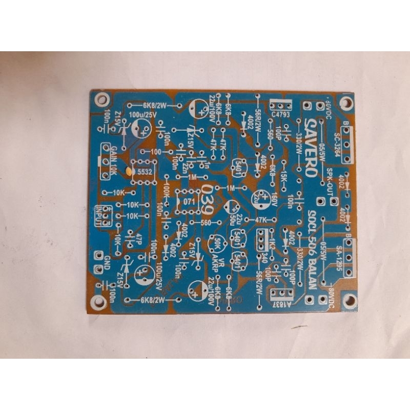 pcb power socl 506 + inbalance