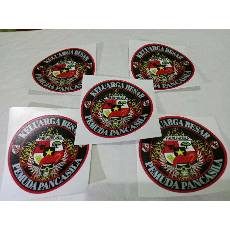 

(5PCS) STIKER PEMUDA PANCASILA/STIKER ORMAS PP