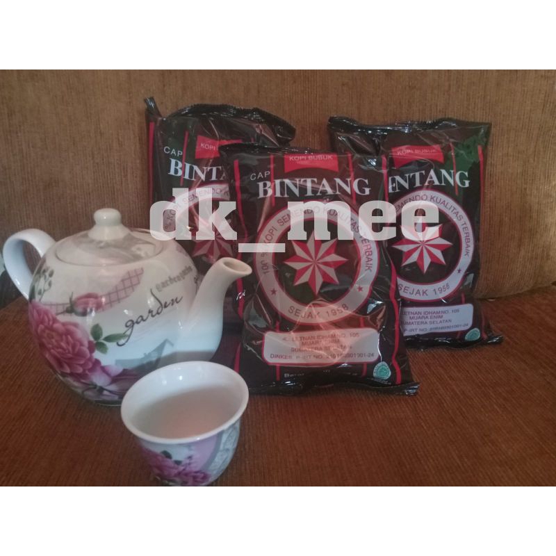 

Kopi Bintang 1 kg(4 bungkus 250 gram)