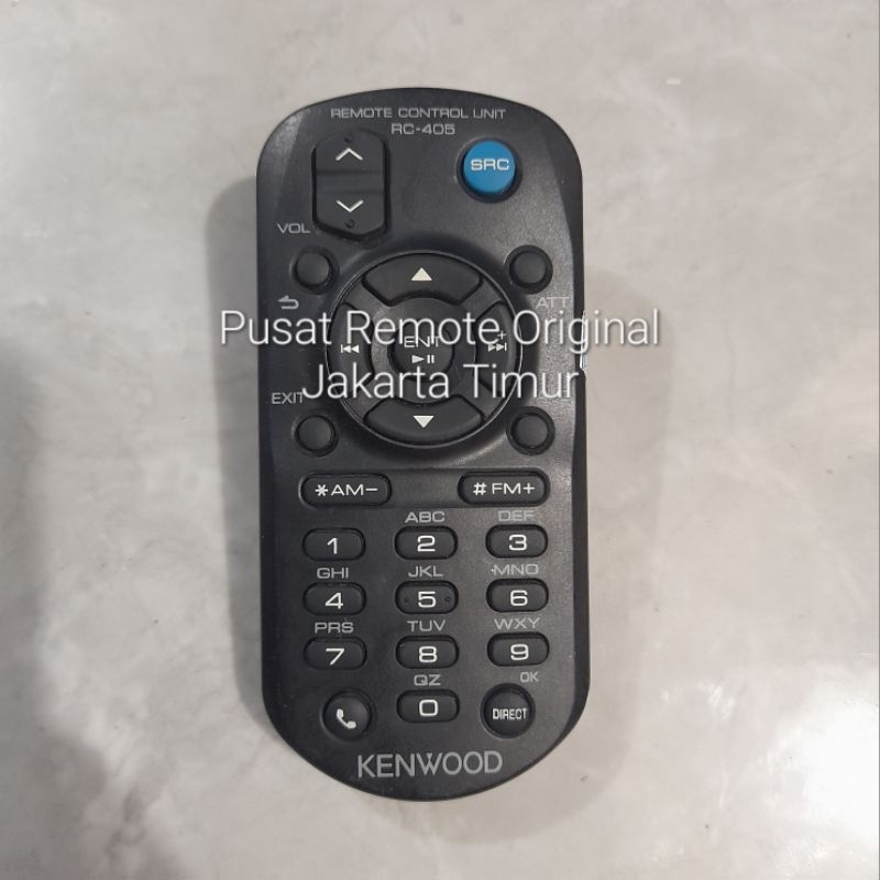 REMOTE REMOT DVD TAPE MOBIL KENWOOD RC-405 ORIGINAL ASLI