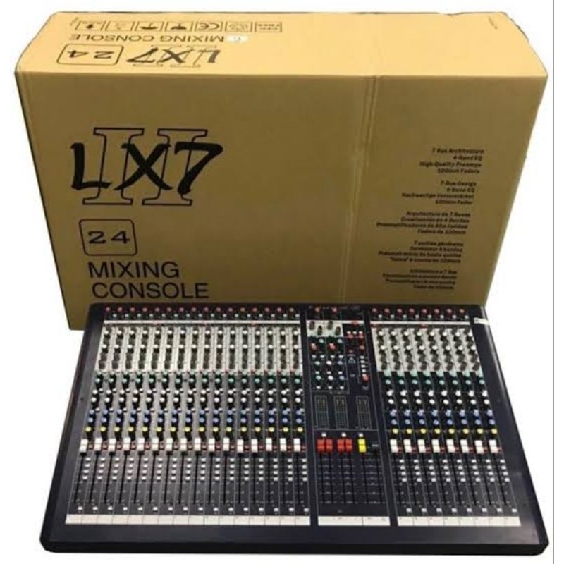 MIXER AUDIO SOUNDCRAFT LX7ii 24 CHANNEL LX7II/24 LX7ii-24