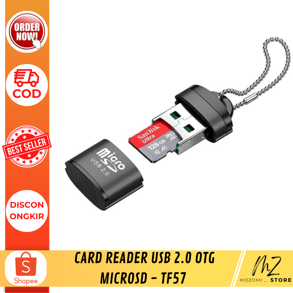 Card Reader USB 2.0 OTG MicroSD / flashdisk / memori card / aksesoris usb