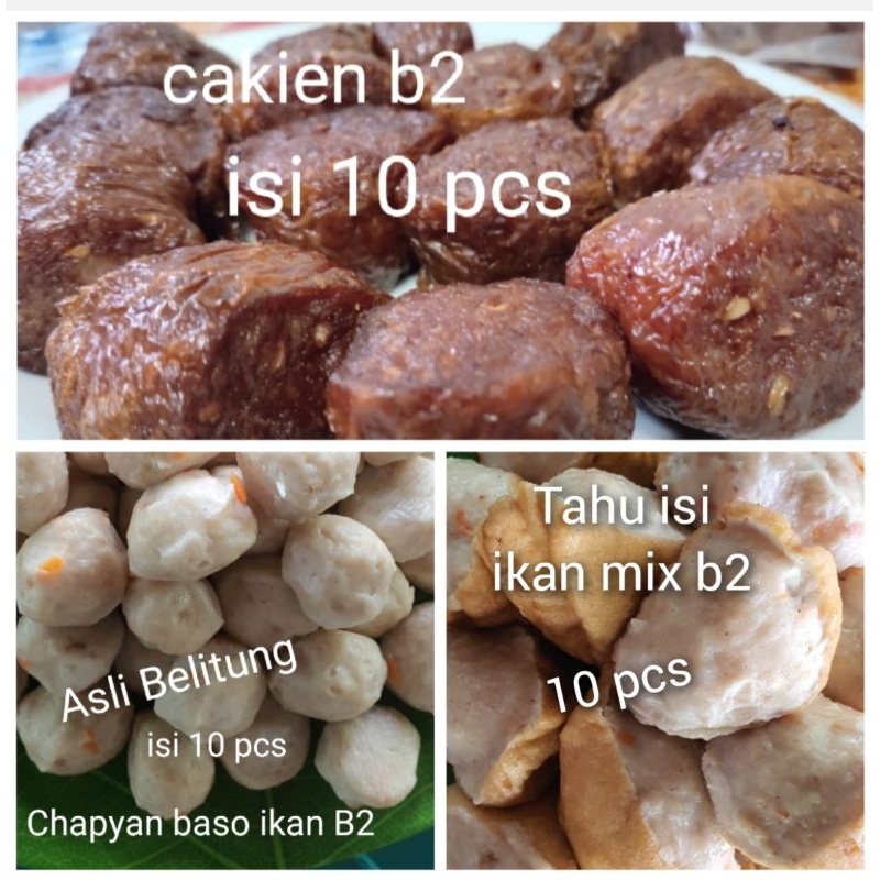 

Cakien Daging B2 Isi 10 Pcs Asli Belitung