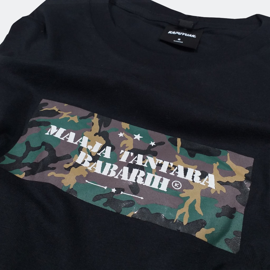 Maaja Tantara Babarih Kaos Ori Kapuyuak (Lengan Pendek)