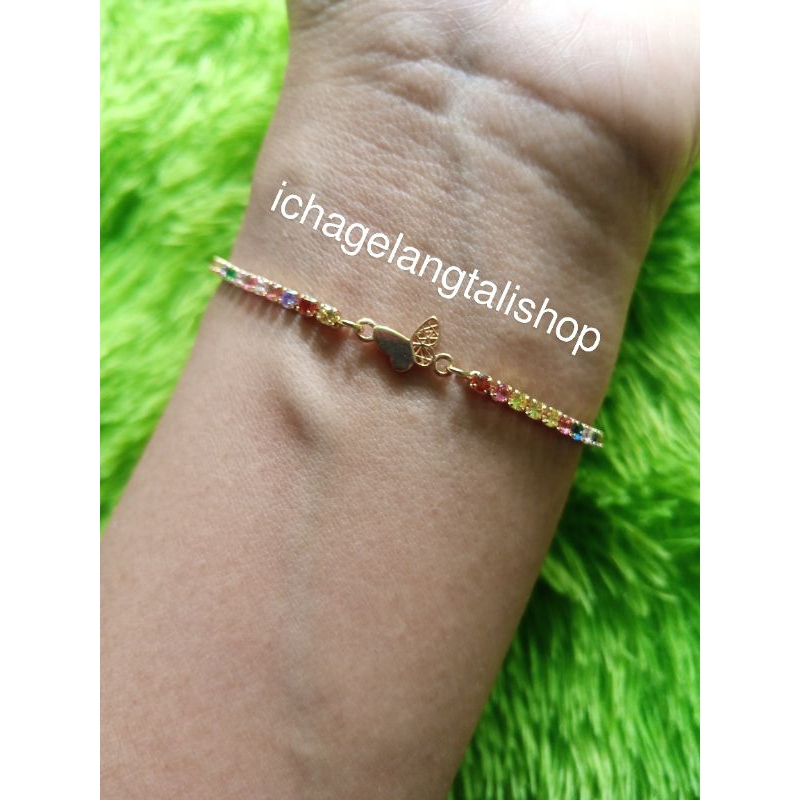 gelang serut kupu 0,2 grm Semar Nusantara