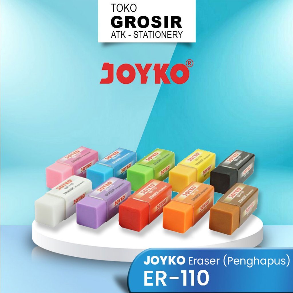 

PENGHAPUS JOYKO ER-110 / ERASER JOYKO ER-110 / PENGHAPUS JOYKO BERWARNA